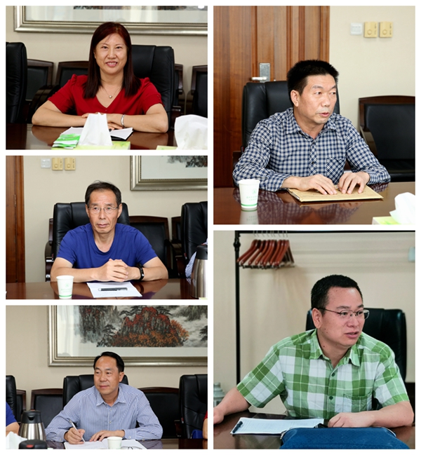 第九批援疆干部人才郝文芳,张淼涛,李甲贵,李勤凡,祝传书交流发言